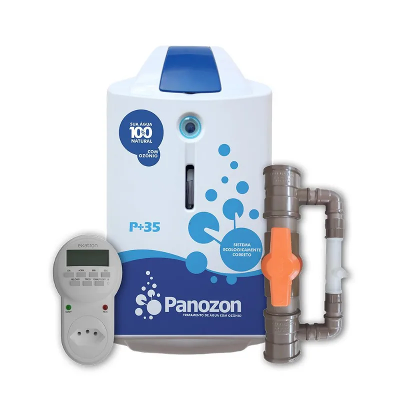 Gerador de Ozônio Panozon P+35 para Piscinas - Até 35.000L