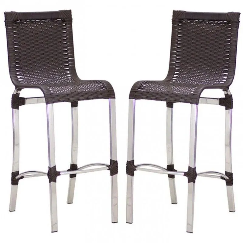 2 Banquetas Haiti Em Alumínio Balcão, Edícula E Cozinha Tabaco