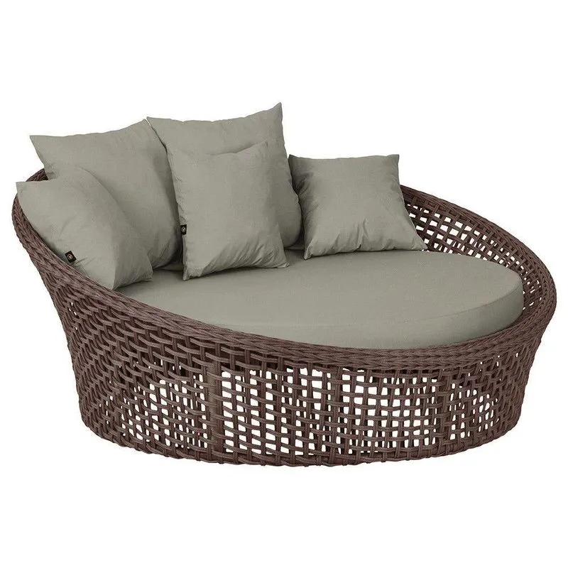 Chaise Hungria Pintura Fendi Corda Náutica E8 Trama Original Marrom