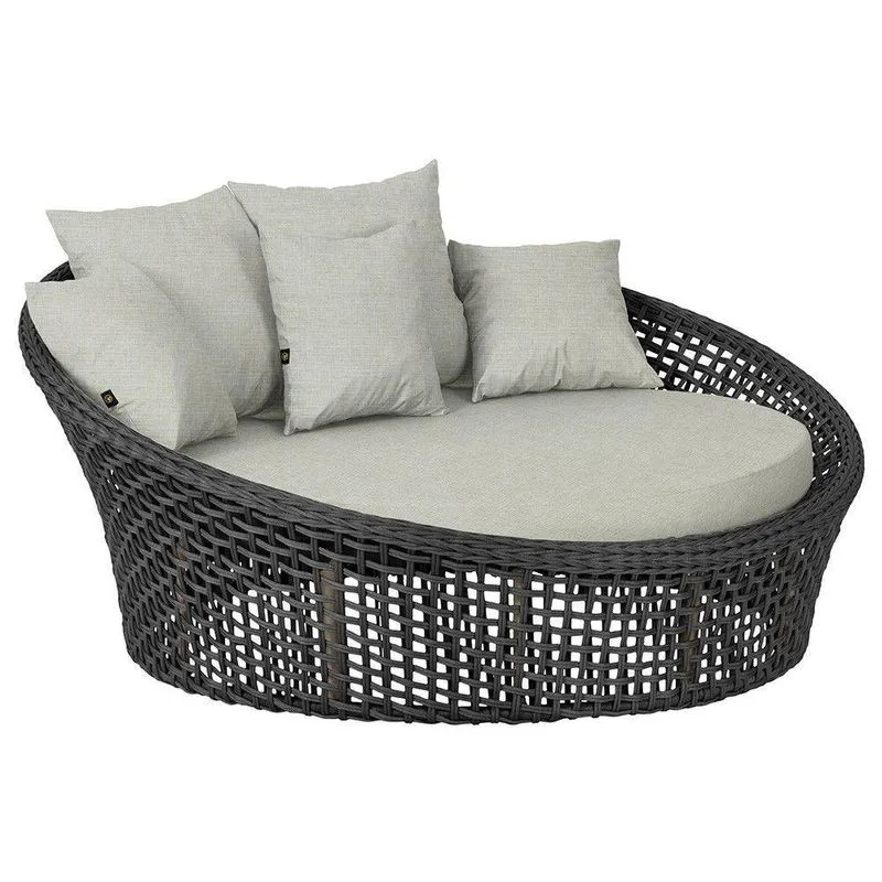 Chaise Hungria Pintura Fendi Corda Náutica E3 Trama Original Preto
