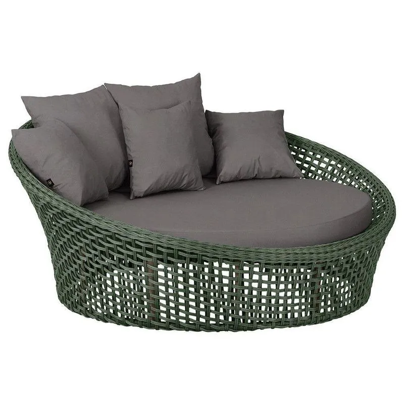 Chaise Hungria Pintura Fendi Corda Náutica E11 Trama Verde