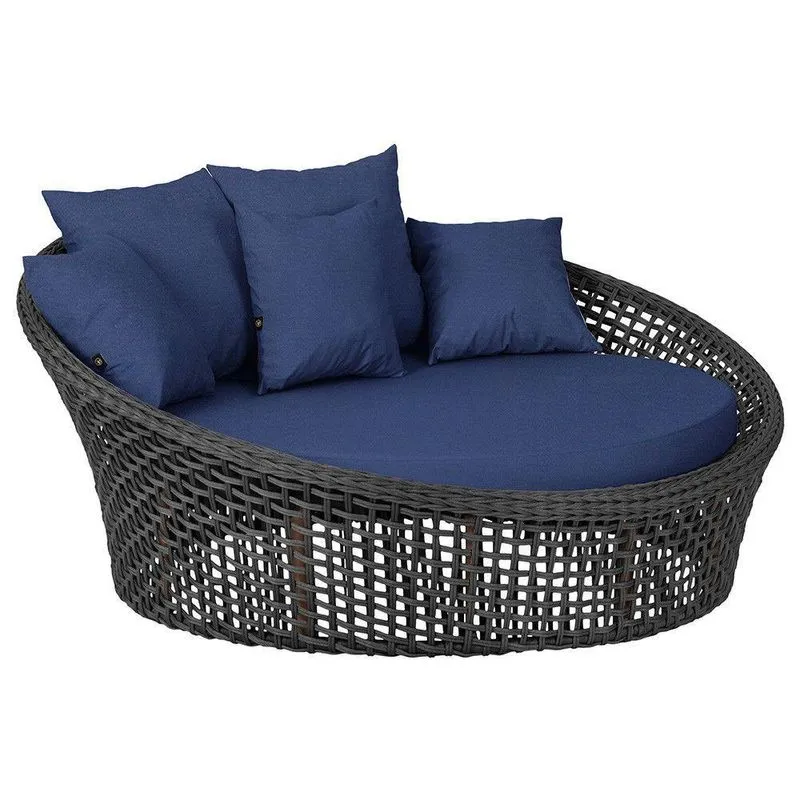 Chaise Hungria Pintura Marrom Corda Náutica E10 Trama Preto