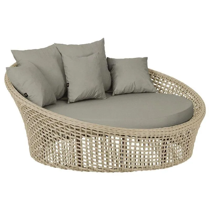 Chaise Hungria Pintura Marrom Corda Náutica E8 Trama Rami