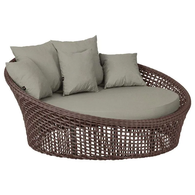 Chaise Hungria Pintura Preta Corda Náutica E8 Trama Original Marrom