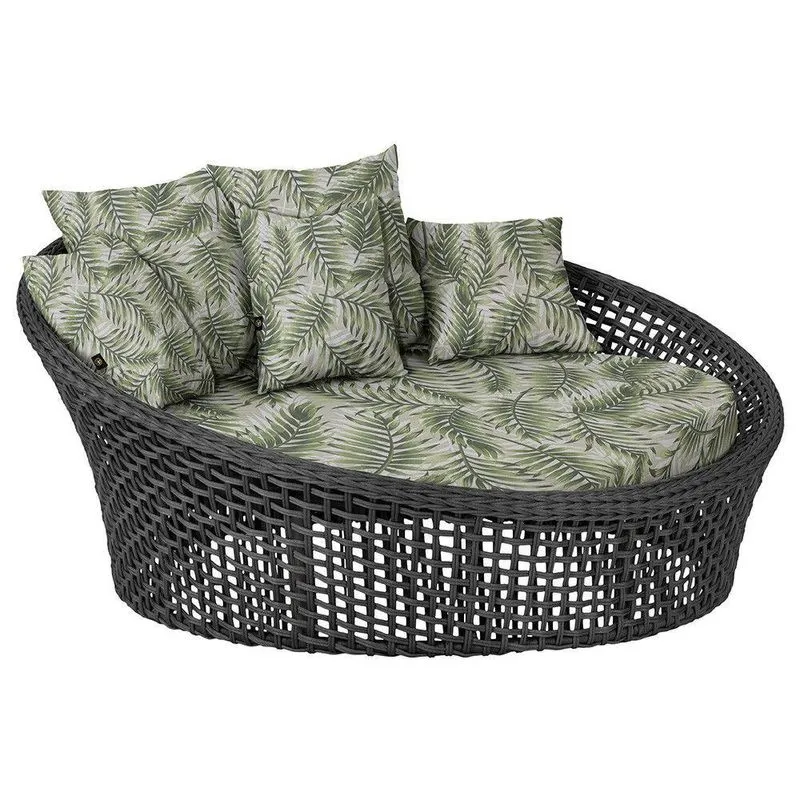 Chaise Hungria Pintura Preta Corda Náutica E5 Trama Original Preto