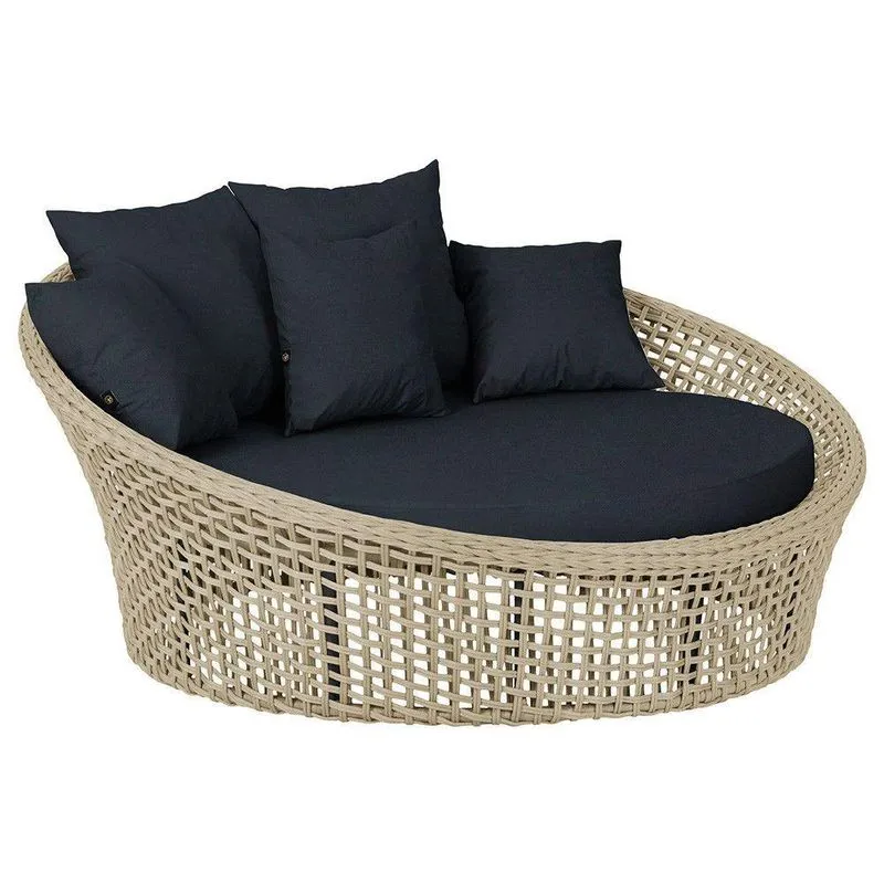 Chaise Hungria Pintura Preta Corda Náutica E12 Trama Rami