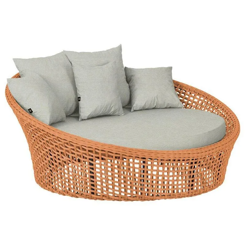 Chaise Hungria Pintura Preta Corda Náutica E3 Trama Original Terra Cota