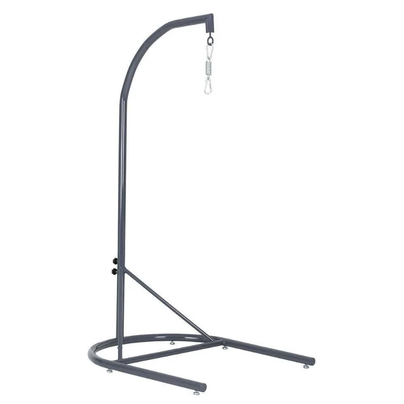 Suporte Para Balanço Suspenso Pintado E Com Pês Niveladores Cinza - Trama
