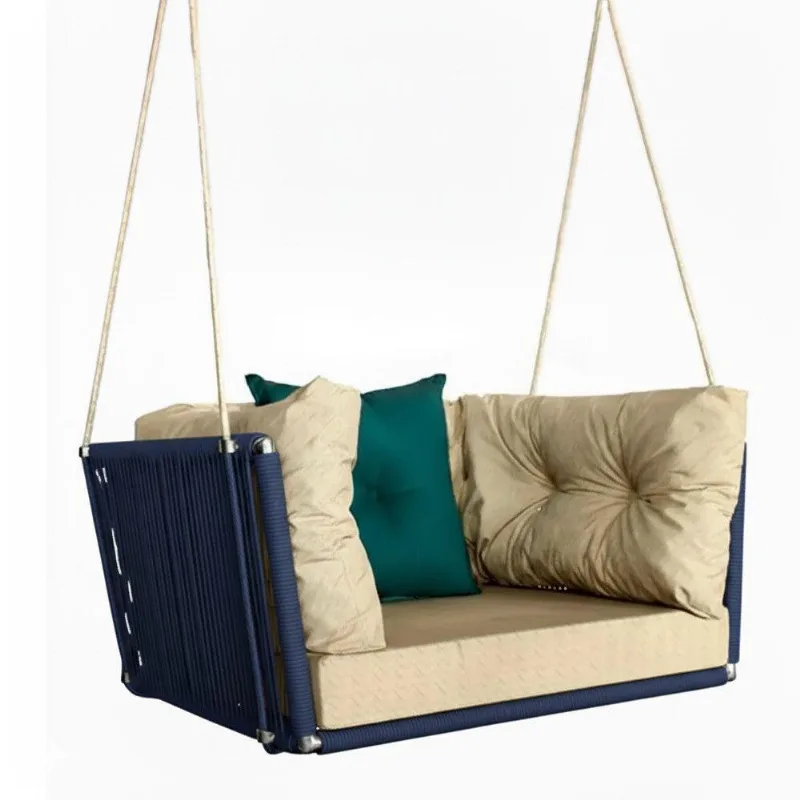Balanço Dinamarca Para Jardim E Área Externa Trama Original Azul Marinho - Trama
