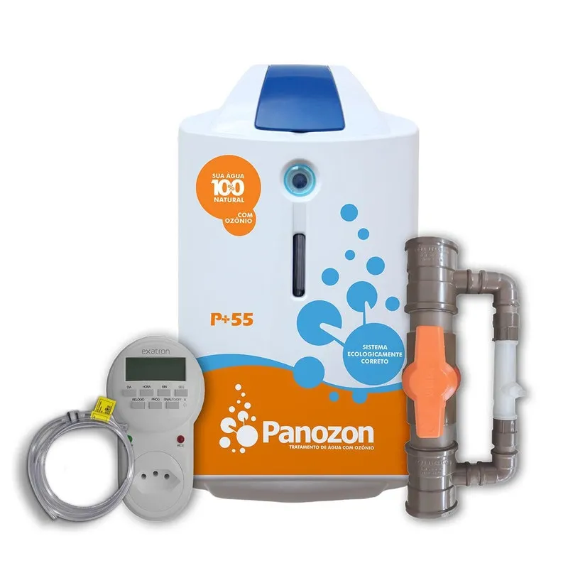 Gerador De Ozonio Para Piscina Panozon P+55 Piscinas 55000l