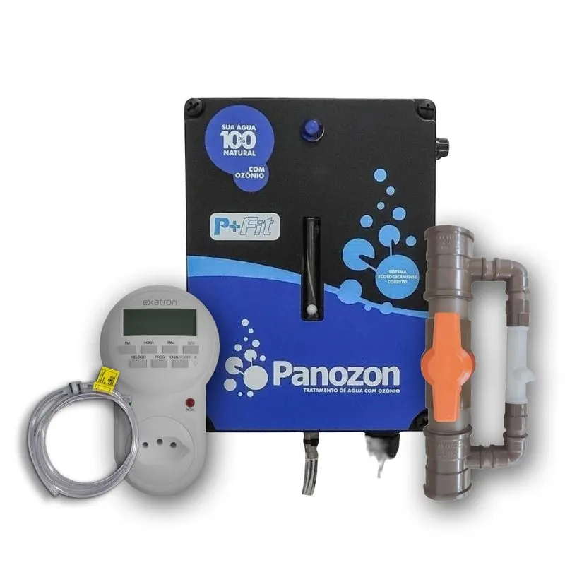 Gerador Ozonio Piscina Panozon P+ Fit 15 Piscinas 15000l