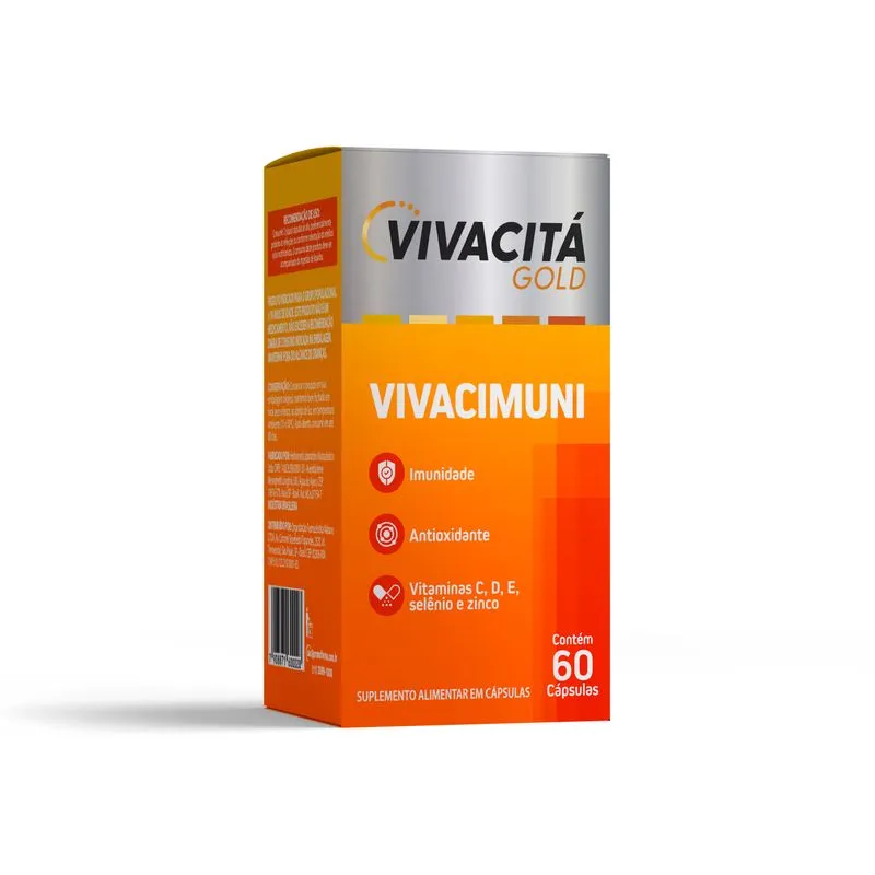 Vivacimuni Vivacitá Gold 60 Cápsulas