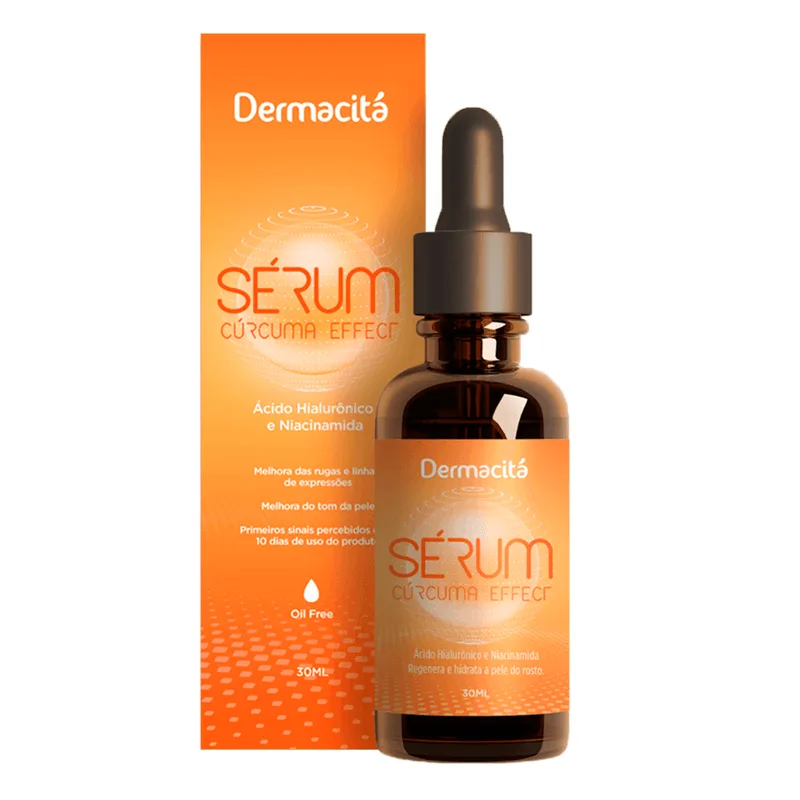Sérum Facial Dermacitá Cúrcuma 30ml
