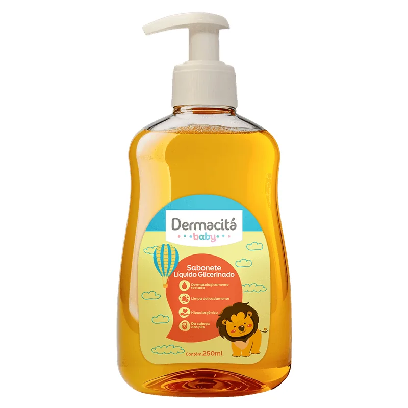 Sabonete Líquido Infantil Dermacitá Baby 250ml