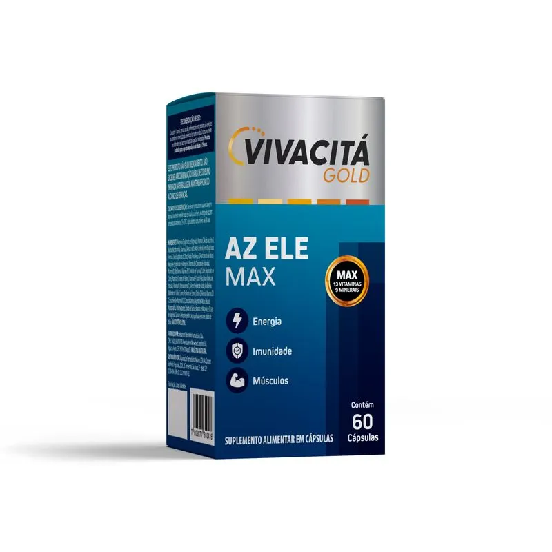 Vivacitá A-z Ele Max 60 Cápsulas