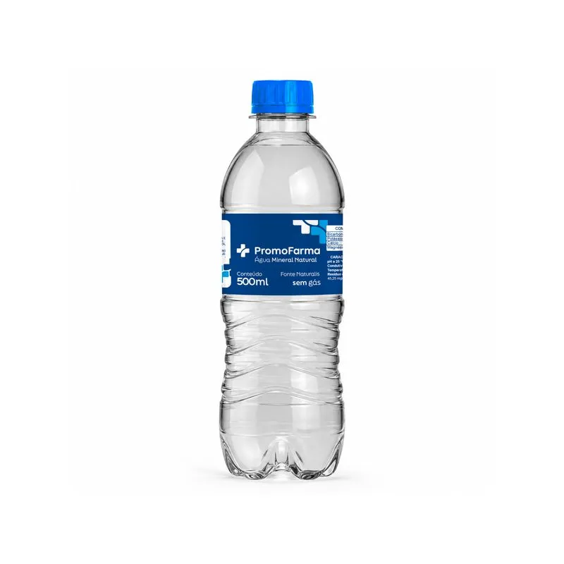Água Mineral Sem Gás Promofarma 500ml