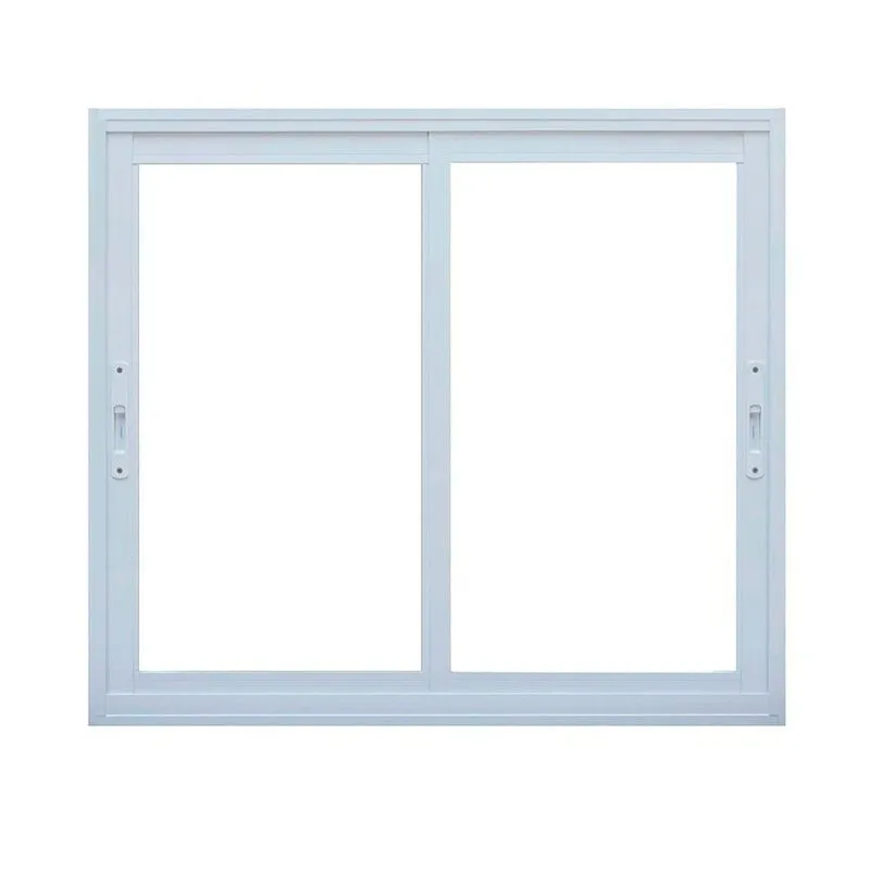 Janela Correr 2 Folhas Vidro 2,00x1,00m Vidro Temperado 6mm Fábrica Do Alumínio Branco