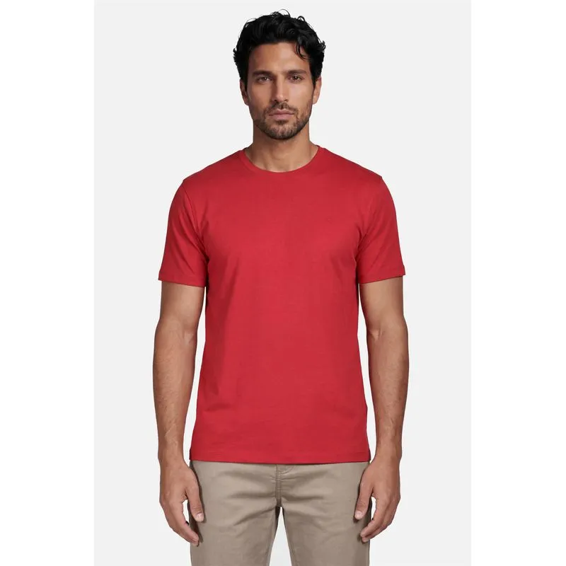 Camiseta Manga Curta Liquid Cotton Vermelho Carmim - P