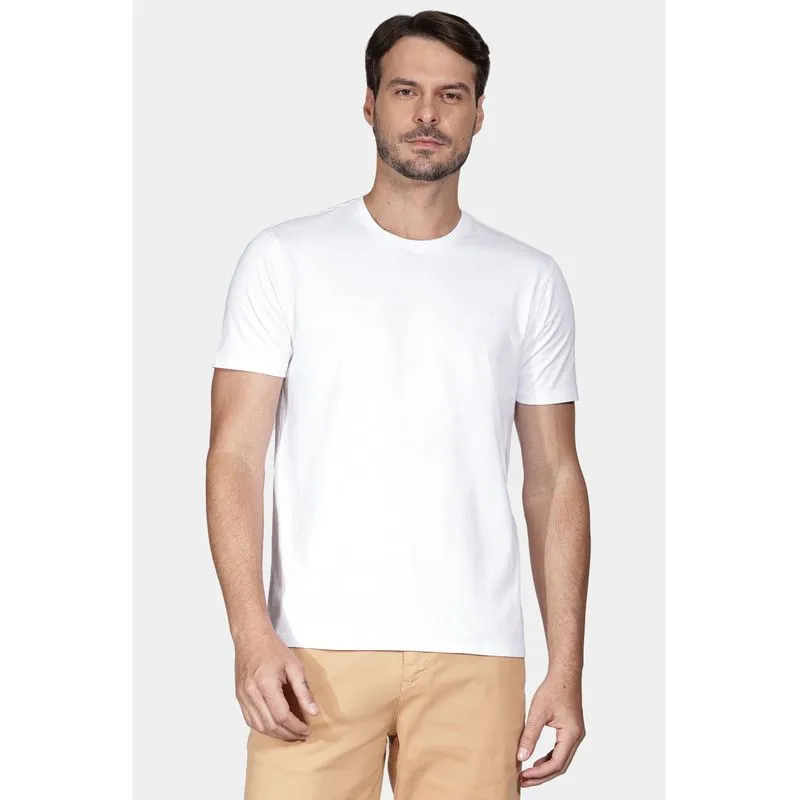 Camiseta Manga Curta New Essencial Branco - XGG