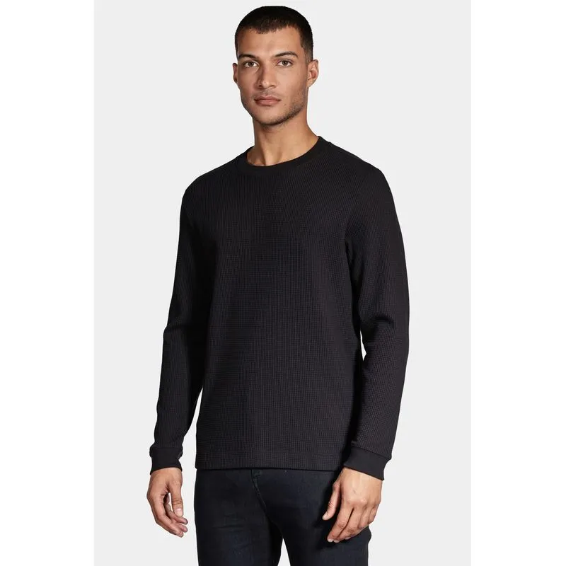 Moletom Wafle Sweatshirt Preto - GG