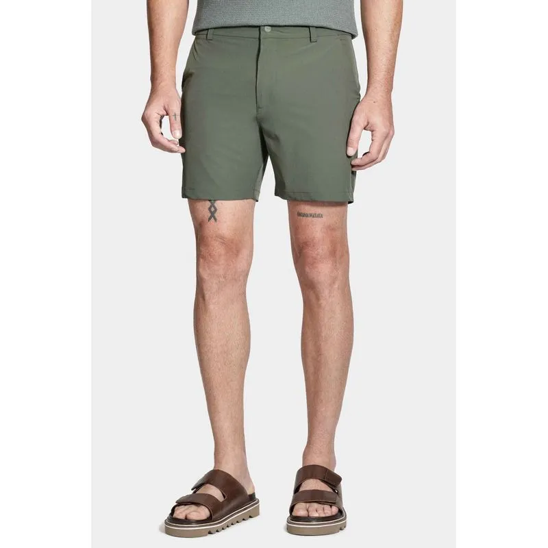 Shorts Tecnológico Com Fivela Verde Militar - 44