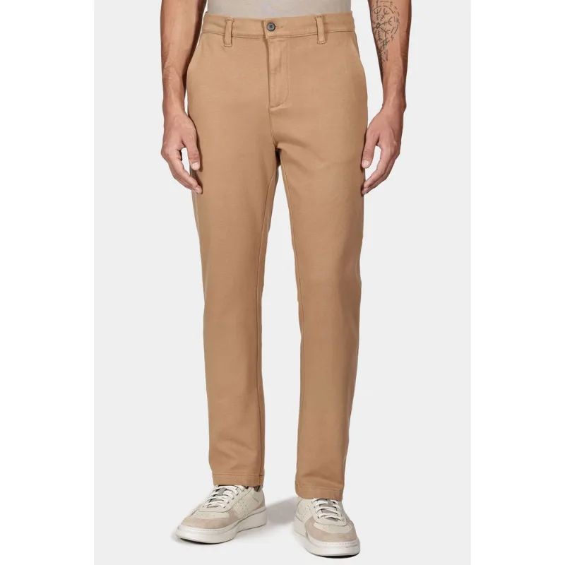 Calça Chino Color Regular Comfort Caramelo - 48