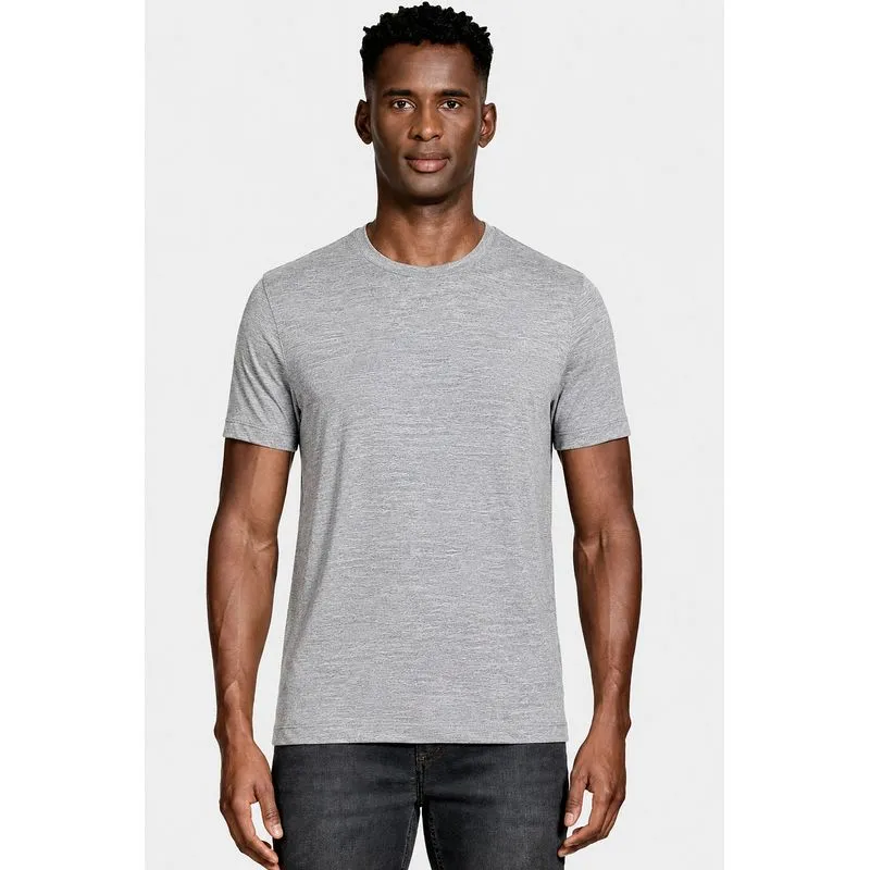 Camiseta Merino Wool Cinza Mescla - P