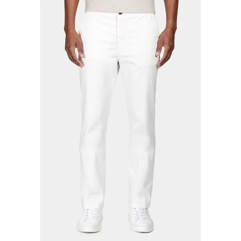 Calça Chino Básica Off White - 44