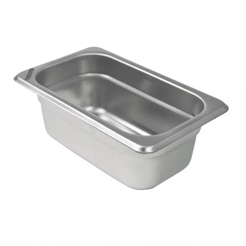 Kit 16 Cubas Gastronomica Rechaud Inox 1/9x100mm Brasinox