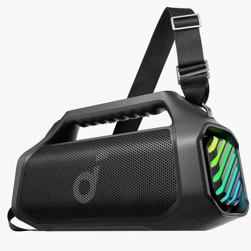 Caixa de Som Bluetooth Soundcore Xboom 2 Pro Preta com Proteção IP68, Bassup 2.0 e 140W de Potência