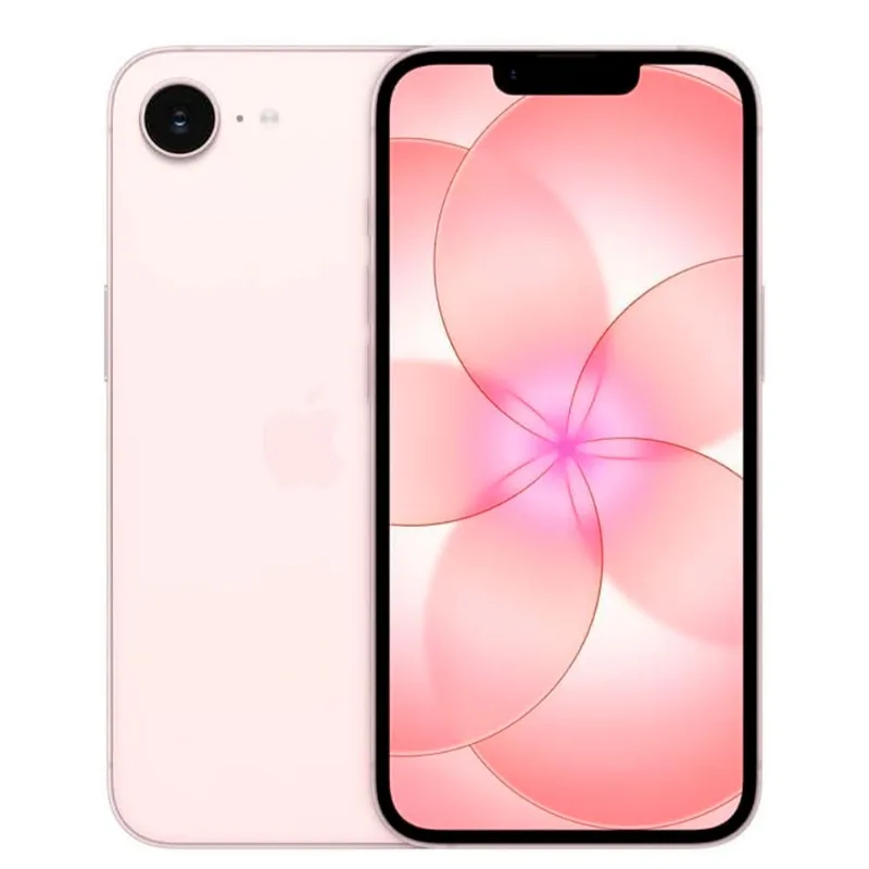 iPhone 17e Apple (256GB) Rosa-palido, Tela de 6,1", 5G e Câmera de 48MP