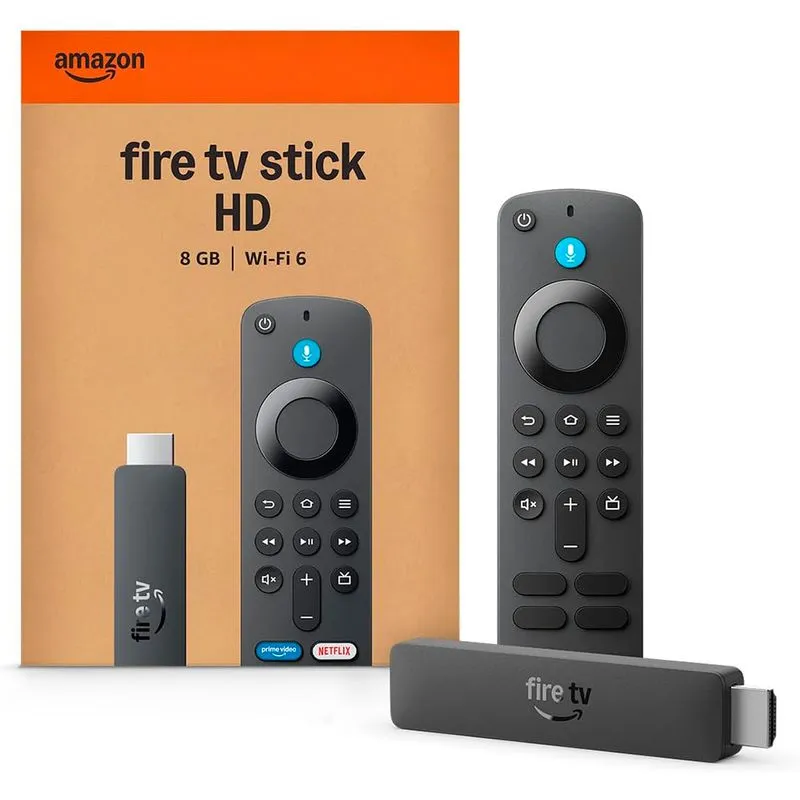 Fire Stick HD 2ª Geração com Controle Remoto por Voz com Alexa - Amazon