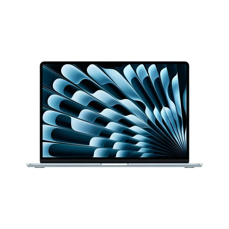MacBook Air 15" Ázul-céu com Chip M5, CPU 10 núcleos, GPU 10 núcleos, Neural Engine 24 núcleos, 1TB