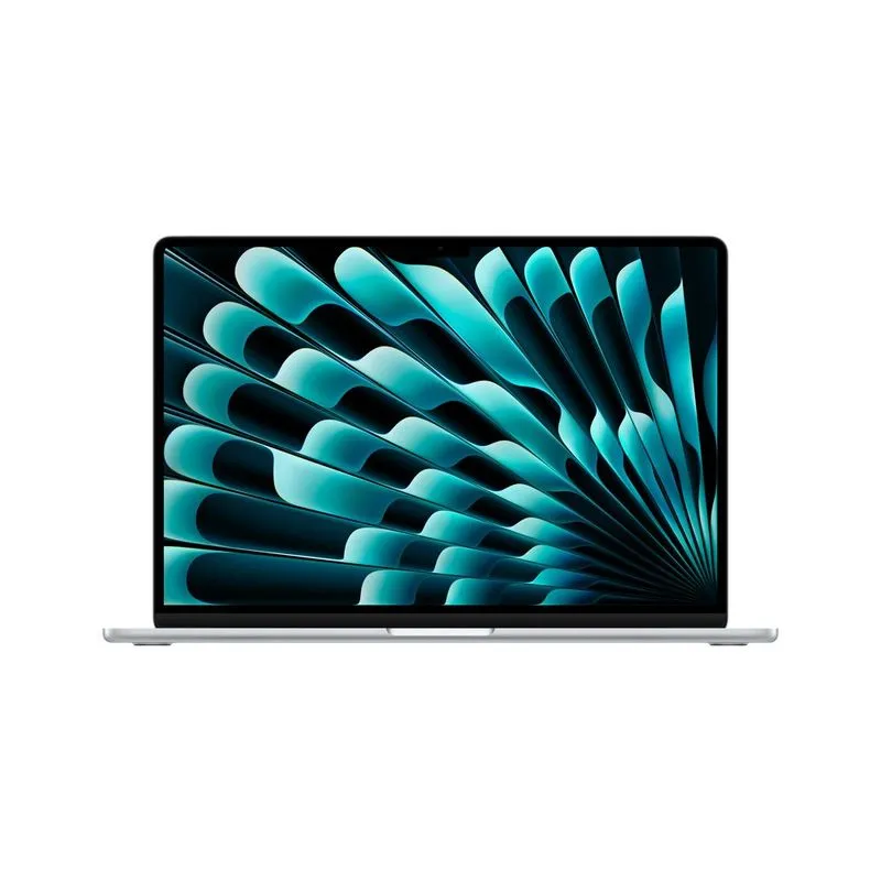 MacBook Air 15" Prateado com Chip M5, CPU 10 núcleos, GPU 10 núcleos, Neural Engine 24 núcleos, 1TB
