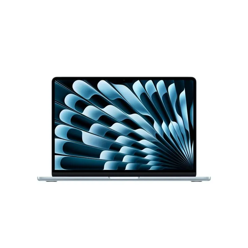 MacBook Air de 13 polegadas: Chip M5, CPU de 10 núcleos, GPU de 10 núcleos, Neural Engine de 24 núcleos, 1TB - Azul-céu