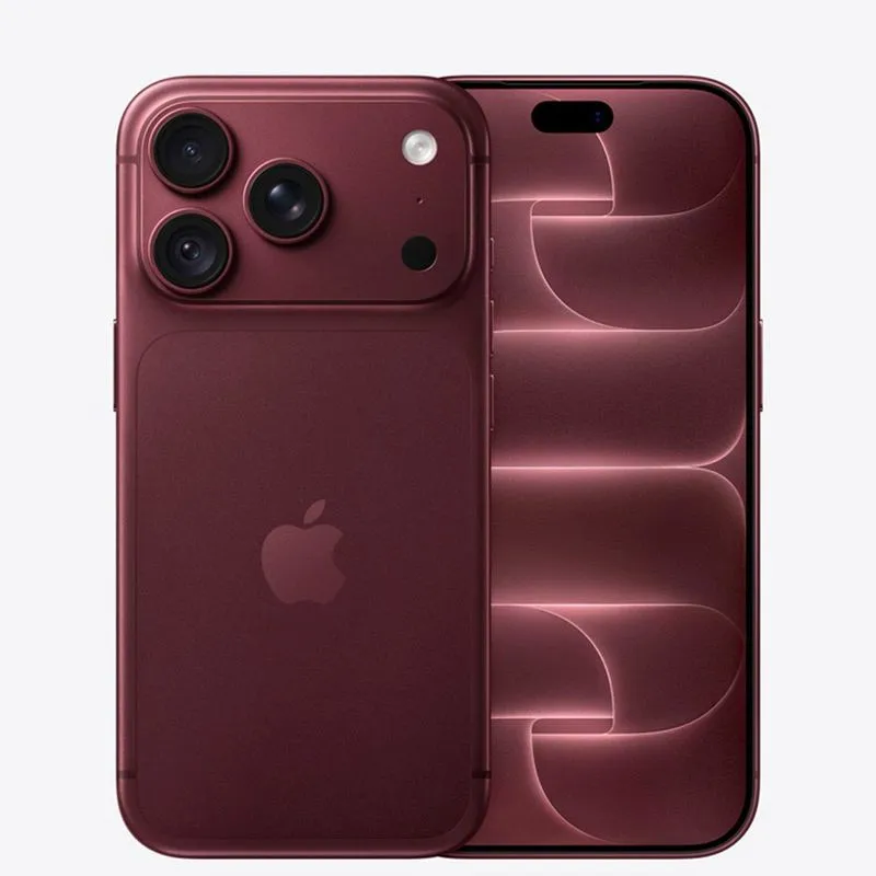 iPhone 18 Pro Apple (256GB) Bordô, Tela de 6,3", 5G e Sistema de Câmera Fusion Pro de 48MP