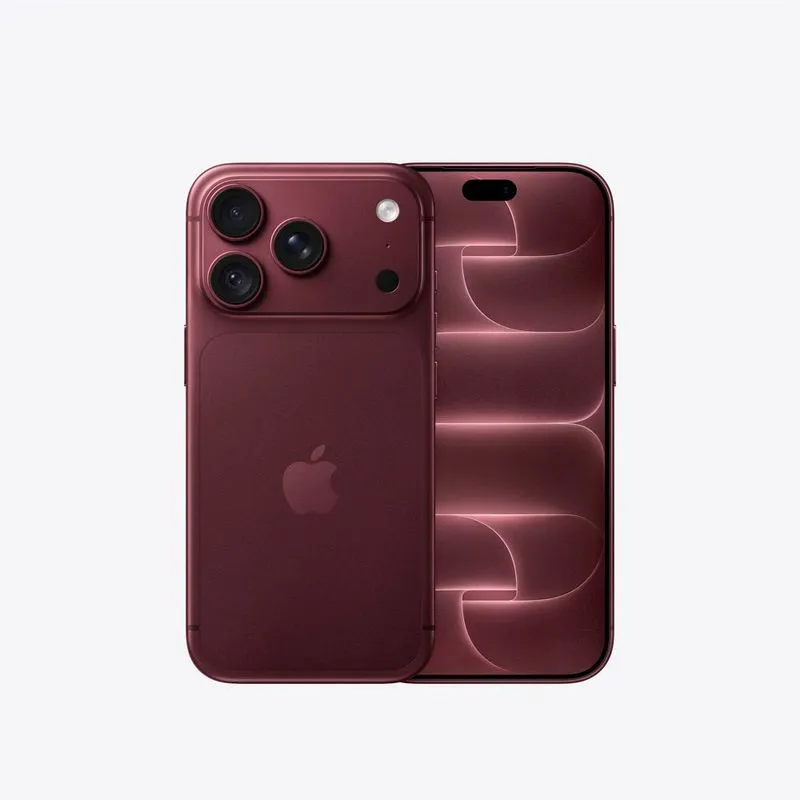 iPhone 18 Pro Apple (512GB) Bordô, Tela de 6,3", 5G e Sistema de Câmera Fusion Pro de 48MP