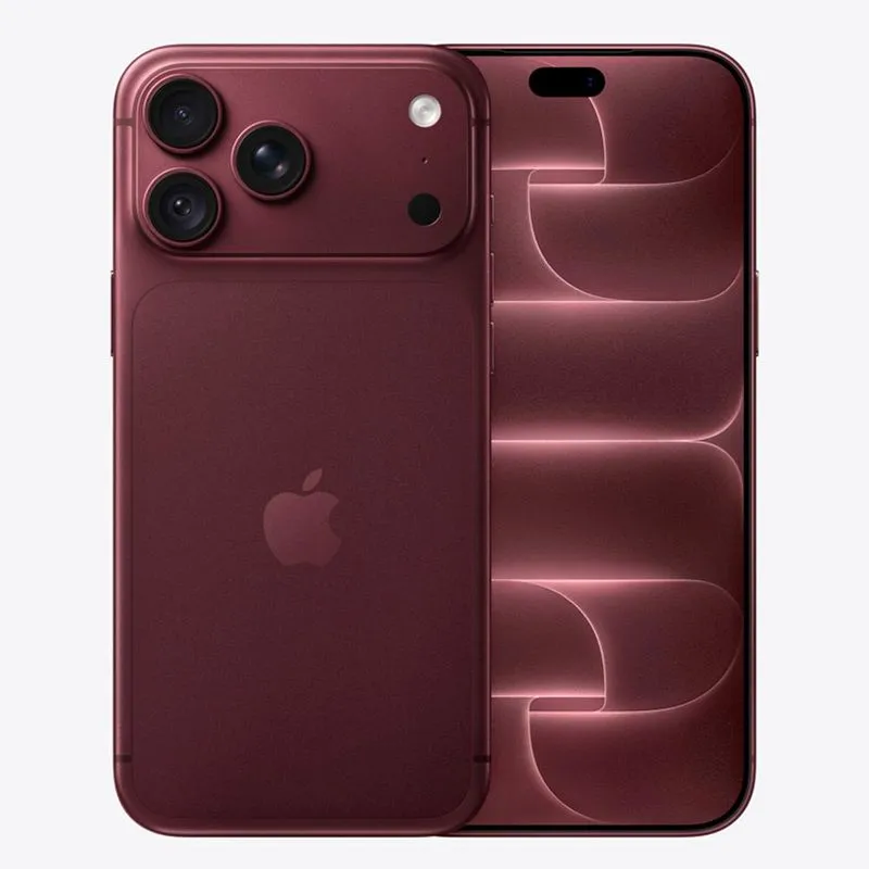 iPhone 18 Pro Max Apple (256GB) Bordô, Tela de 6,9", 5G e Sistema de Câmera Fusion Pro de 48MP