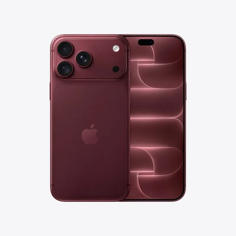 iPhone 18 Pro Max Apple (512GB) Bordô, Tela de 6,9", 5G e Sistema de Câmera Fusion Pro de 48MP