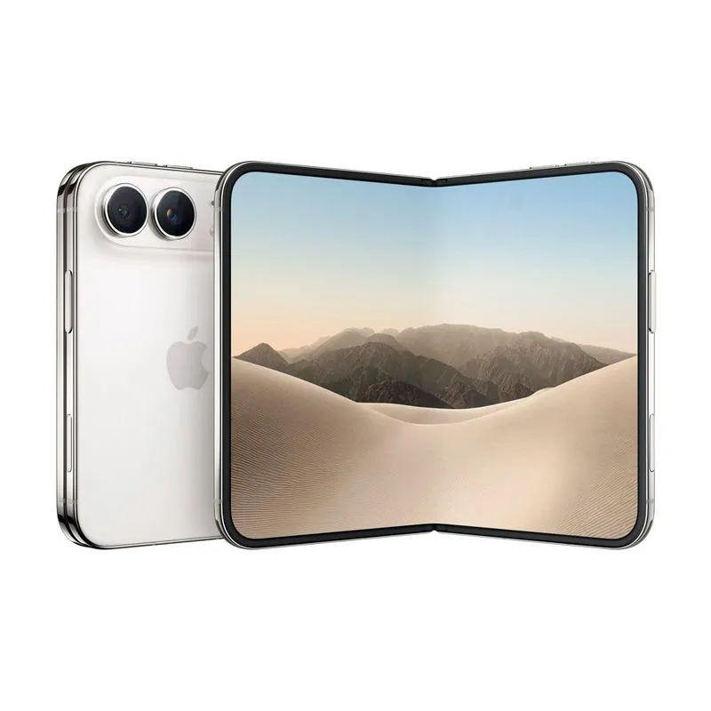 iPhone Duo Apple (512GB) Branco-estrela, Tela Dobrável de 7,6", 5G e Câmera Fusion de 48MP