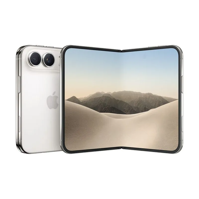 iPhone Duo Apple (2TB) Branco-estrela, Tela Dobrável de 7,6", 5G e Câmera Fusion de 48MP