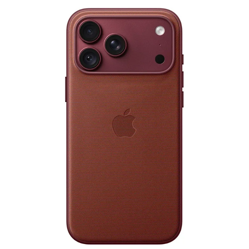 Capa para iPhone 18 Pro TechWoven com MagSafe Bordô - Apple - MKD14ZM/A