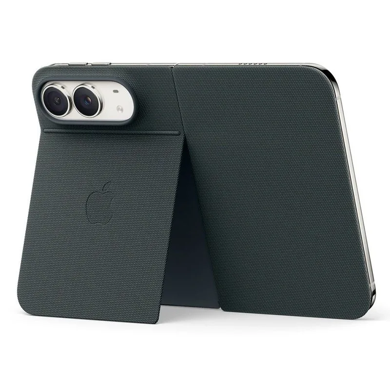 Capa para iPhone Duo Folio com Suporte em TechWoven Azul-Marinho Apple - MKR74ZM/A
