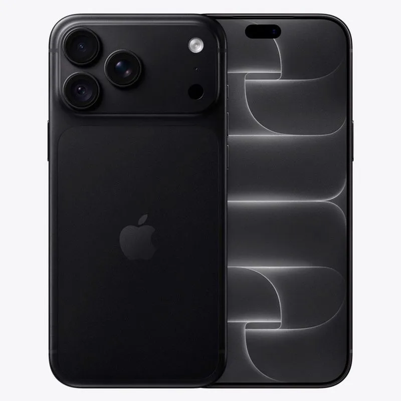 iPhone 18 Pro Max Apple (1TB) Preto, Tela de 6,9", 5G e Sistema de Câmera Fusion Pro de 48MP