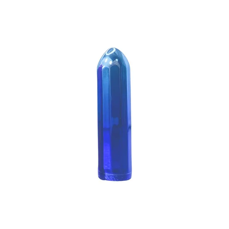 Cápsula Vibratória Metalizada Com Ponta Achatada e 10 Modos de Vibração Me Ame Sex Toys
