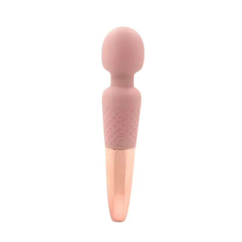 Vibrador Varinha Mágica com Cabeça 360° e 10 Modos de Vibração Me Ame Sex Toys