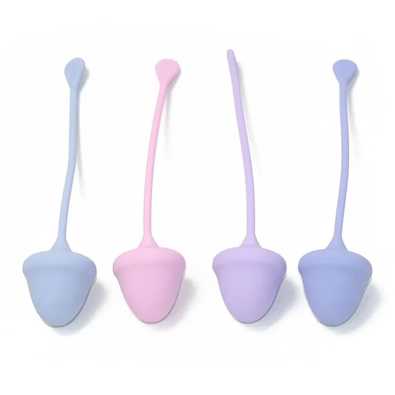 Kit de Bolas de Pompoarismo com 4 Peças em Formato de Nozes Me Ame Sex Toys