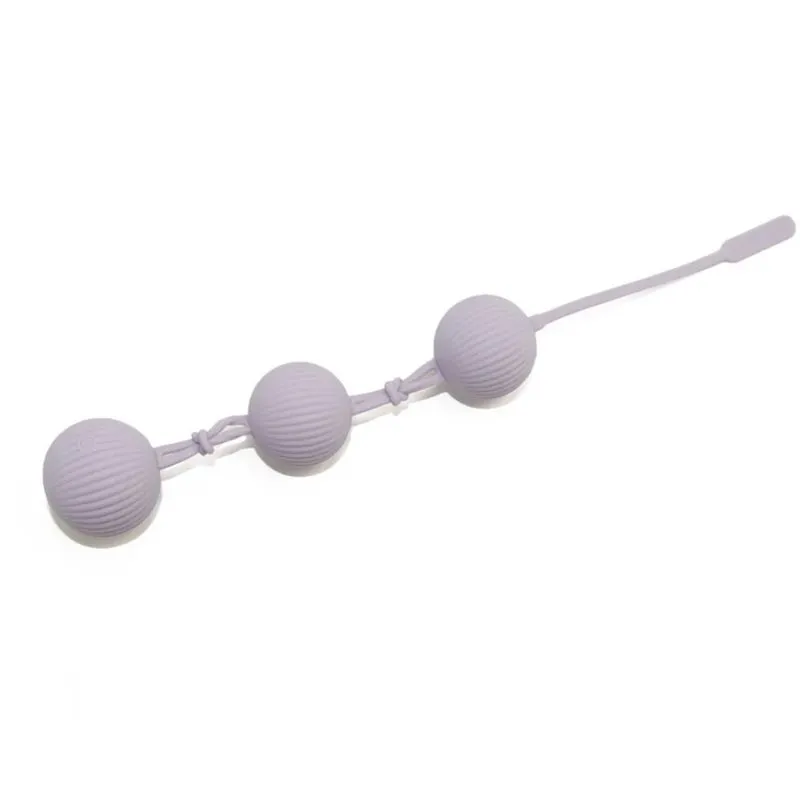 Kit Bolas de Pompoarismo com 3 Peças e 10 Modos de Vibração Me Ame Sex Toys
