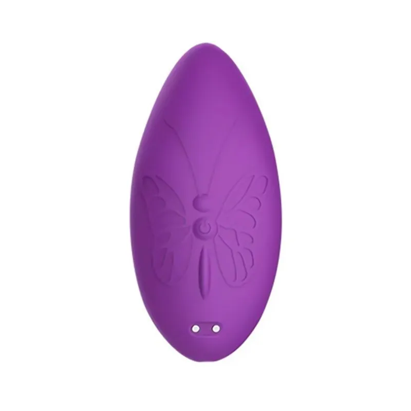 Vibrador de Calcinha Relevo Borboleta com 9 Modos de Vibração via Aplicativo Me Ame Sex Toys