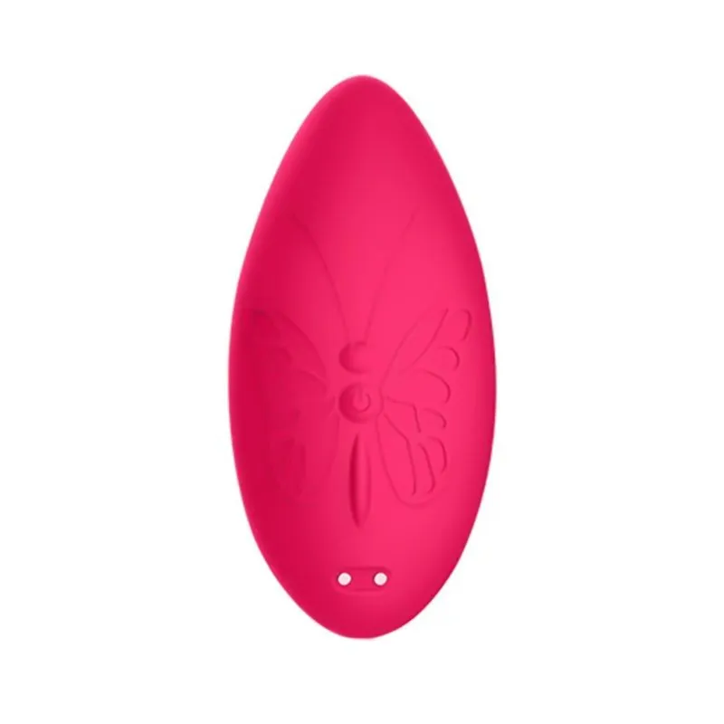 Vibrador de Calcinha Relevo Borboleta com 9 Modos de Vibração via Aplicativo Me Ame Sex Toys